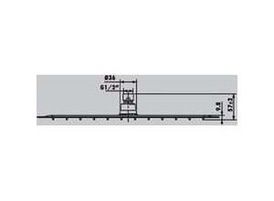 4333692685320 - Kopfbrause Malay 40x40cm quadratisch