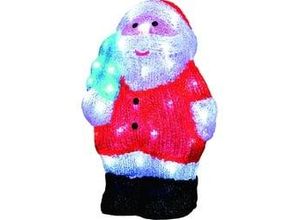 4333692777599 - Led Acrylfigur Weihnachtsmann 315 x 15 cm kaltweiß Außen mit Timer Acrylfigur - Trendline