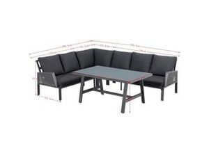 4333692867955 - Primaster Dining Lounge Möbelset Apulia XL