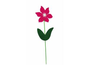 4333692876278 - Trendline - Dekostecker Blume Filz 50 x 13 cm pink Dekoration 4333692876278 - Trendline - Dekostecker Blume Filz 50 x 13 cm pink Dekoration