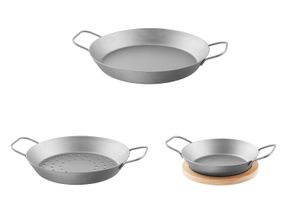 4335747058325 - Eisen-Grillpfanne mit 2 seitlichen Griffen
