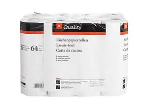 4388040305085 - Küchenpapierrollen 3-lagig 8 Rollen à 64 Blätter