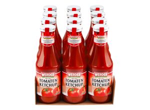 4400139000456 - Werder Tomatenketchup 450 ml 12er Pack