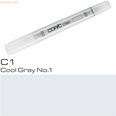 4511338008188 - COPIC ciao Marker Typ C - 1 Layoutmarker schwarz variabel