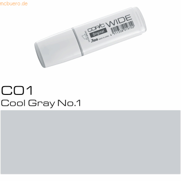 4511338019580 - 3 x Marker Wide C1 cool grey