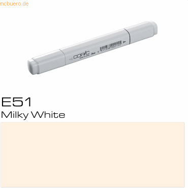 4511338031605 - 3 x Marker E51 Milky White 4511338031605 - 3 x Marker E51 Milky White