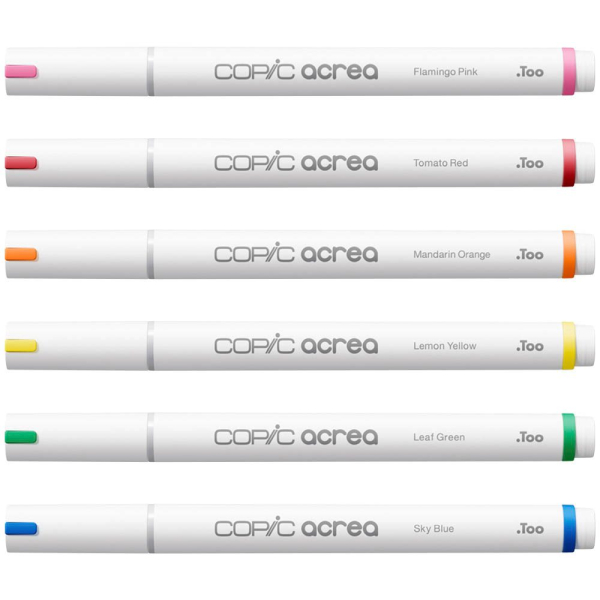 4511338064665 - acrea Vivid Layoutmarker-Set farbsortiert 08 mm 4511338064665 6 Stück