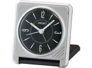4517228838262 - Reisewecker SEIKO QHT015A silber (silberfarben) Wecker Wecker Piepalarm inkl Batterie