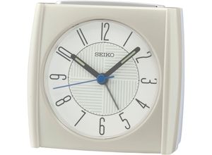 4517228840876 - Quarzwecker SEIKO weiß Wecker Retro Wecker ideal auch als Geschenk