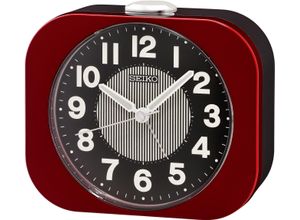4517228841101 - Quarzwecker SEIKO rot Wecker Wecker Leuchtzeiger Schlummerfunktion Schlafzimmer Geschenkidee