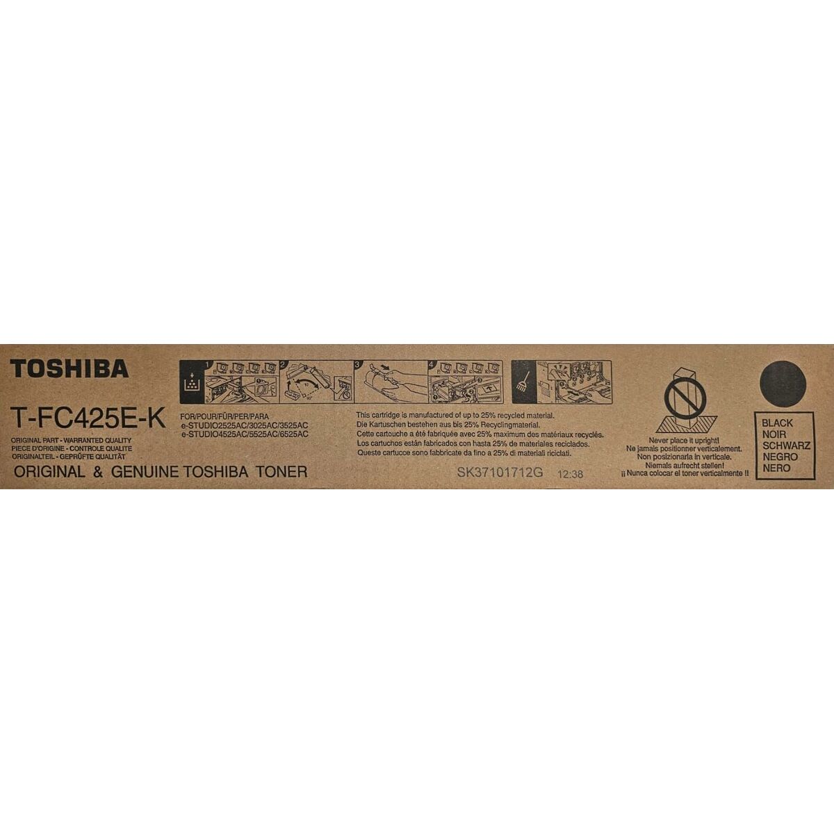 4519232188234 - Original Toner T-FC425EK e-STUDIO6525AC Series Schwarz