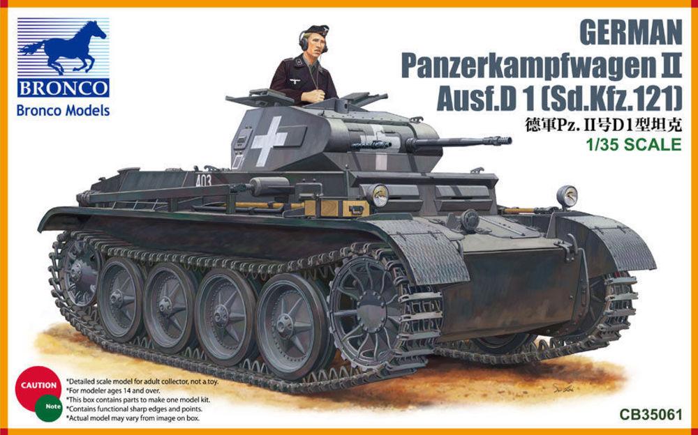 4544032681579 - PanzerKampfwagen II Ausf D1