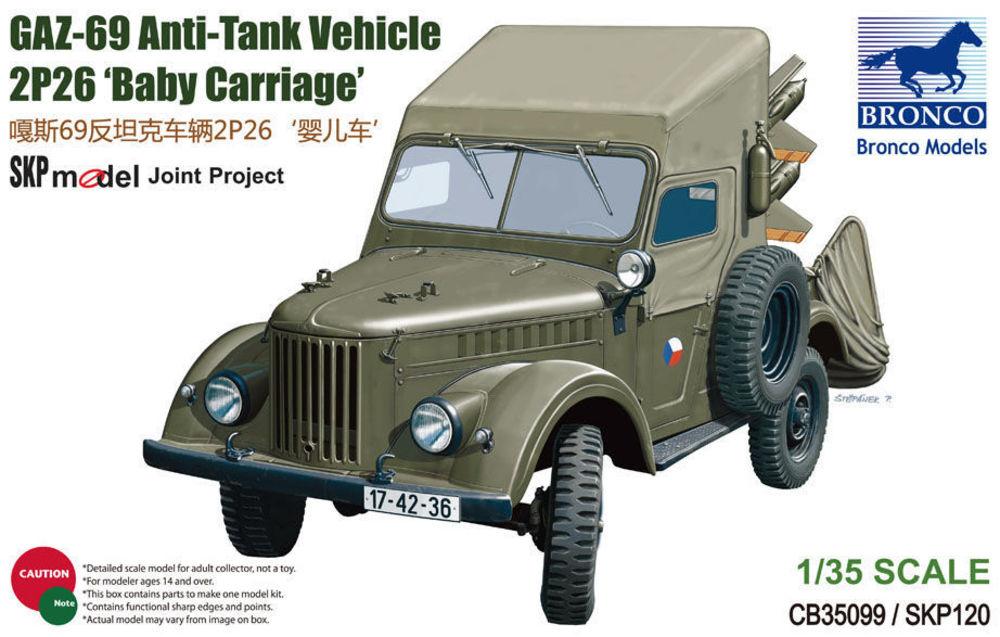 4544032687328 - GAZ-69 Anti-Tank Vehicle 2P26 Baby Carri