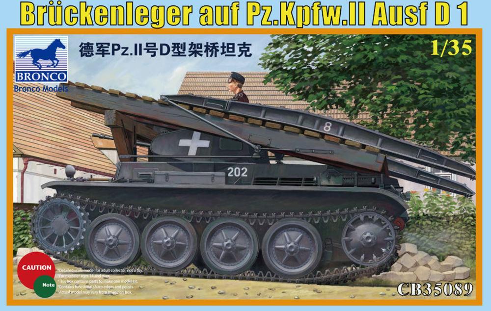 4544032689124 - Bronco Models CB35089 - 135 Bruckenleger auf pzKpfwII ausfD1