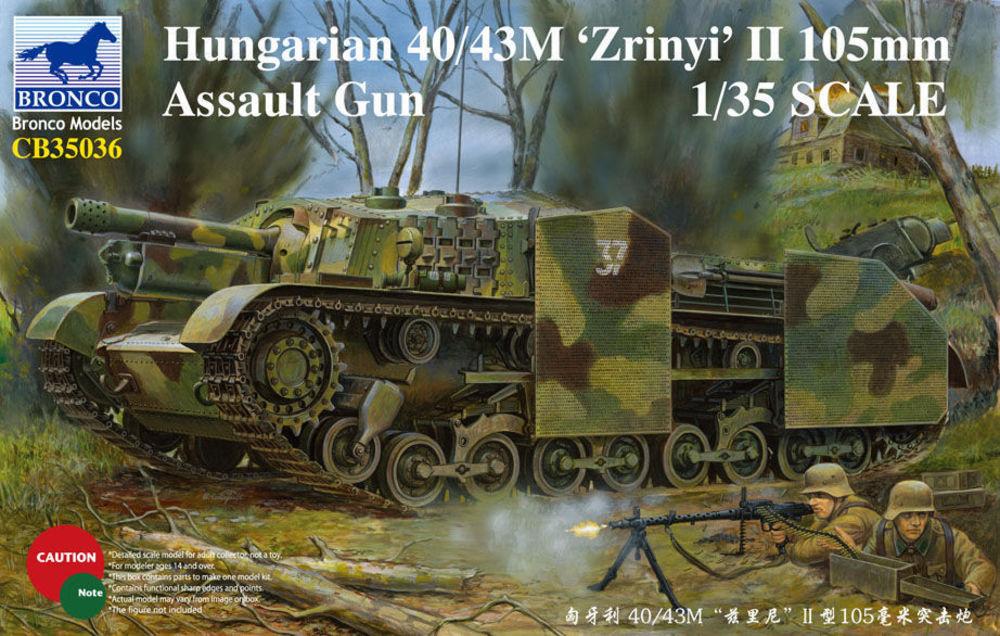 4544032692278 - Hungarian 40 43M ´Zyrinyi´ II 105mm