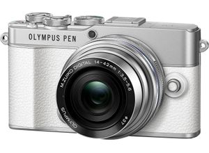 4545350053604 - OLYMPUS Systemkamera E‑P7 Fotokameras weiß Systemkameras