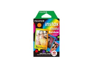 4547410225754 - FUJIFILM instax mini Sofortbildkamera-Film RAINBOW 10 St