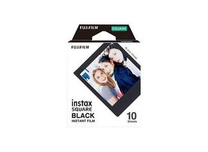 4547410370010 - FUJIFILM instax SQUARE Sofortbildkamera-Film schwarz 10 St