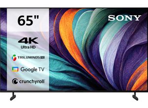 4548736150447 - F (A bis G) SONY LED-Fernseher KD-65X80L Fernseher HDR X1-Prozessor Sprachsuche BRAVIA Core ECOPACK schwarz LED Fernseher Bestseller