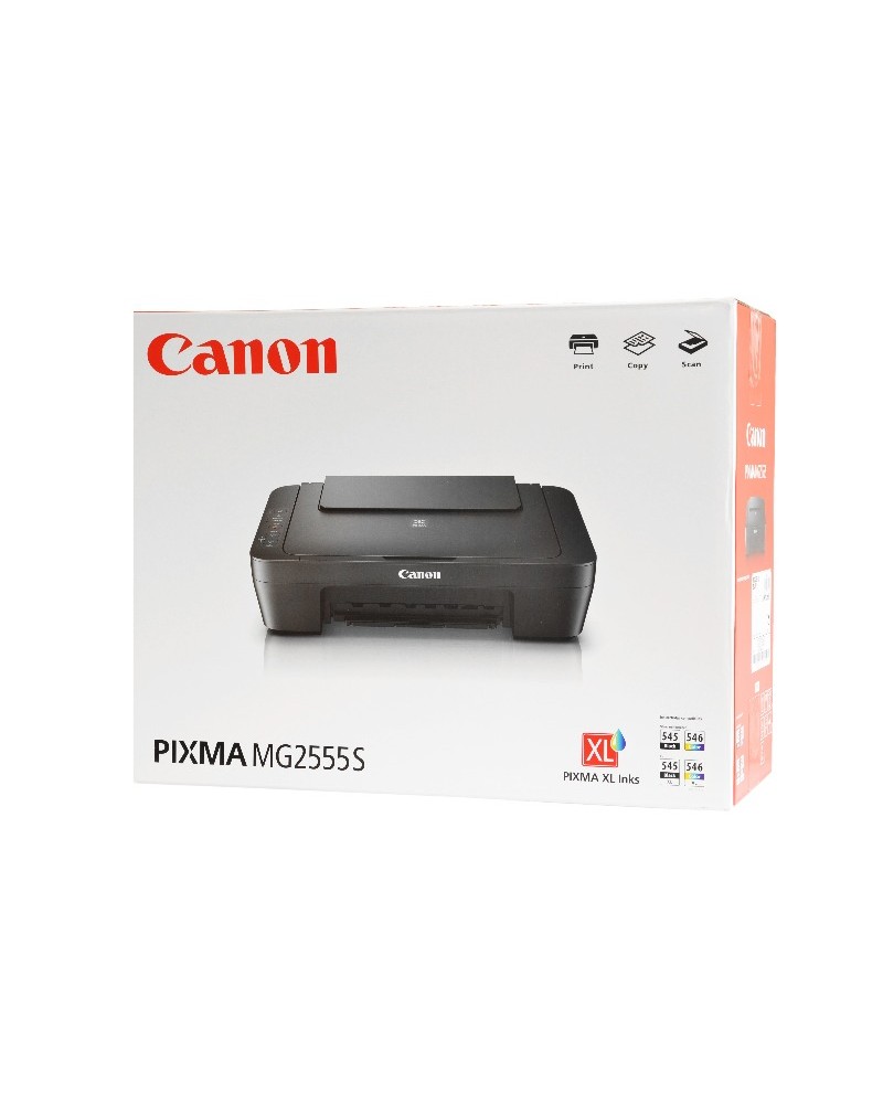 4549292072419 - PIXMA MG2555S - Multifunktionsdrucker - Farbe - Tintenstrahl - 216 x 297 mm (Original) - A4 Legal (Medien) - bis zu 8 ipm (Drucken) - 60 Blatt - USB 20