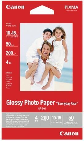 4549292093520 - CANON 0775B081 - glänzendes Fotopapier 100 x 150 mm – 50 Blatt