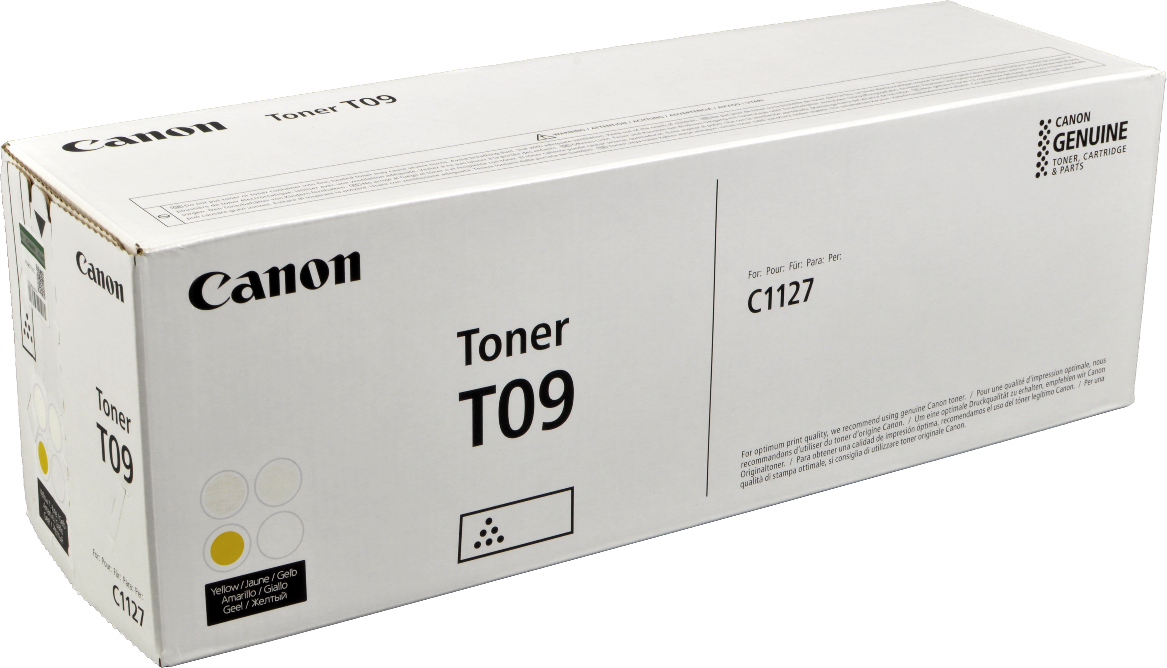 4549292161021 - T09 - Gelb - Original - Tonerpatrone - für i-SENSYS X C1127i X C1127iF X C1127P