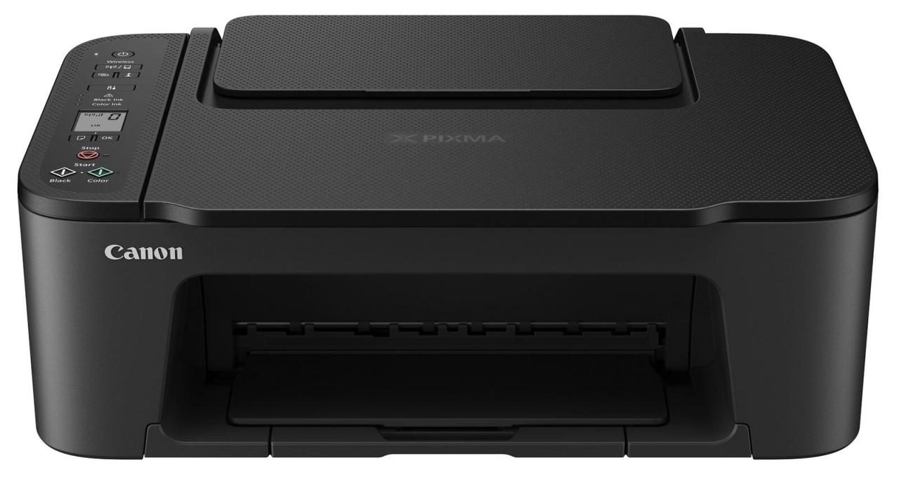 4549292165678 - PIXMA TS3450 - Multifunktionsdrucker - Farbe - Tintenstrahl - 216 x 297 mm (Original) - A4 Legal (Medien) - bis zu 77 ipm (Drucken) - 60 Blatt - USB 20 Wi-Fi(n) - Schwarz