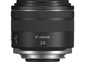 4549292207309 - CANON Weitwinkelobjektiv RF 24mm F18 MACRO IS STM Objektive schwarz Weitwinkelobjektiv