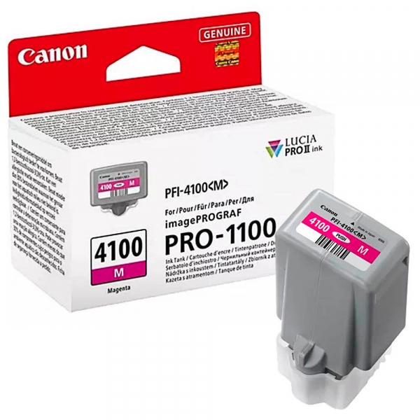 4549292238129 - PFI-4100 M  magenta Druckerpatrone 4549292238129 Canon