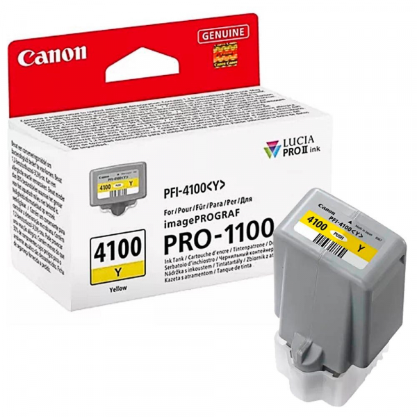 4549292238174 - PFI-4100 Y  gelb Druckerpatrone 4549292238174 Canon