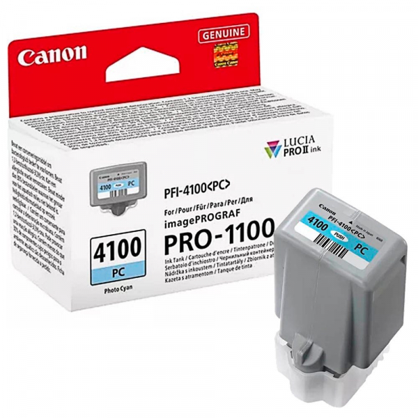 4549292238242 - PFI-4100 PC  Fotocyan Druckerpatrone 4549292238242 Canon