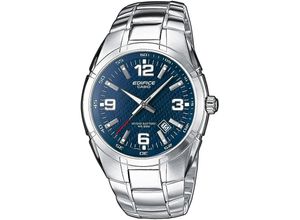 4549526287503 - Quarzuhr EF-125D-2AVEG Armbanduhren silberfarben Herren Quarzuhren Armbanduhr Herrenuhr bis 10 bar wasserdicht Datum Neo-Display