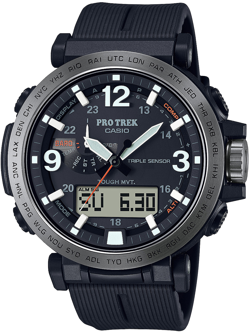 4549526322563 - PRW-6611Y-1ER Pro Trek Radio Controlled Solar Herrenuhr 52mm 10ATM