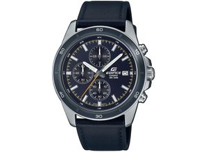 4549526342318 - Chronograph EFR-526L-2CVUEF Armbanduhren schwarz (blau) Herren Quarzuhren Quarzuhr Armbanduhr Herrenuhr Stoppfunktion Datum Neo-Display