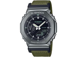 4549526344497 - Chronograph CASIO G-SHOCK GM-2100CB-3AER Armbanduhren grün Herren Quarzuhren Quarzuhr Armbanduhr Herrenuhr digital Stoppfunktion Timer