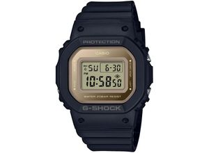 4549526345180 - Chronograph CASIO G-SHOCK GMD-S5600-1ER Armbanduhren schwarz Damen Quarzuhren Quarzuhr Armbanduhr Damen Herren digital bis 20 bar wasserdicht