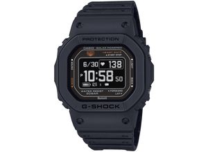 4549526347481 - Smartwatch CASIO G-SHOCK DW-H5600-1ER Smartwatches schwarz Fitness-Tracker Solaruhr Armbanduhr Herrenuhr StoppfunktionHerzfrequenzmesser