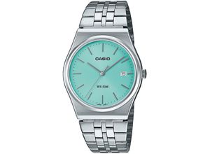 4549526360787 - Quarzuhr CASIO TIMELESS COLLECTION MTP-B145D-2A1VEF Armbanduhren silberfarben Damen Armbanduhr Herrenuhr Damenuhr analog Datum