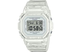 4549526362583 - Chronograph CASIO BABY-G Armbanduhren farblos (transparent) Damen Quarzuhren Quarzuhr Armbanduhr Damenuhr automatischer Kalender digital Timer