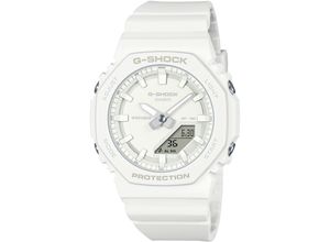 4549526370069 - Chronograph CASIO G-SHOCK Armbanduhren weiß Damen Quarzuhren Quarzuhr Armbanduhr Damen Herren digital bis 20 bar wasserdicht