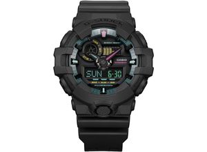 4549526375620 - Chronograph CASIO G-SHOCK Armbanduhren schwarz Herren Quarzuhr Armbanduhr Herrenuhr analog digital