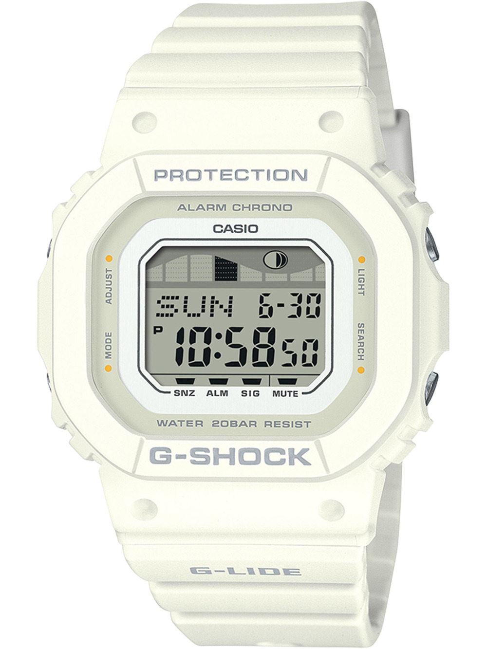 4549526377051 - GLX-S5600-7BER Herrenuhr G-Shock G-Lide Mondphase 40mm 20ATM