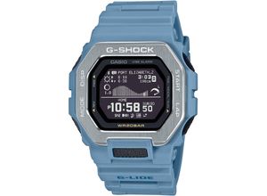 4549526377105 - Smartwatch CASIO G-SHOCK Smartwatches blau Armbanduhr Herrenuhr Bluetooth Super-Auto LED Light Training Log