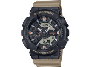 4549526379444 - Chronograph CASIO G-SHOCK Armbanduhren hellbraun Herren Quarzuhr Armbanduhr Herrenuhr digitalResinband20 bar Wasserdichte