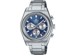 4549526382888 - Chronograph Armbanduhren silberfarben blau silberfarben Herren Quarzuhr Armbanduhr HerrenuhrEdelstahlbandSaphirglasStoppfunktion