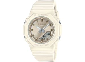 4549526383946 - Chronograph CASIO G-SHOCK Armbanduhren creme Herren Quarzuhr Armbanduhr Damenuhr Herrenuhr Stoppfunktion Resinband