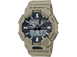 4549526384196 - Chronograph CASIO G-SHOCK Armbanduhren beige Herren Quarzuhr Armbanduhr Herrenuhr digitalResinband20 bar Wasserdichte