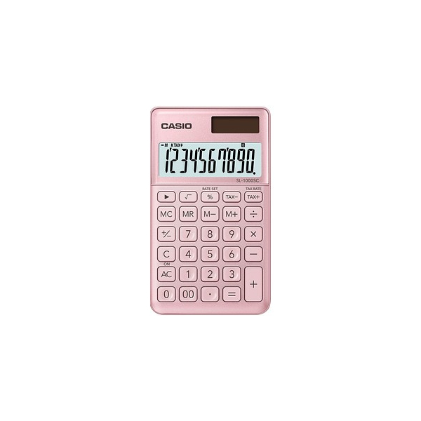 4549526612602 - Taschenrechner SL-1000SC-PK-W-EP pink 4549526612602 CASIO SL1000