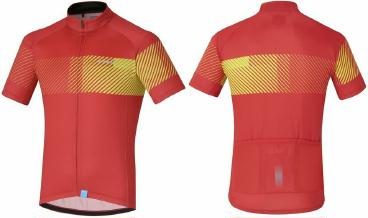 4550170437961 - Trikot Climbers Jersey Herren S rot gelb