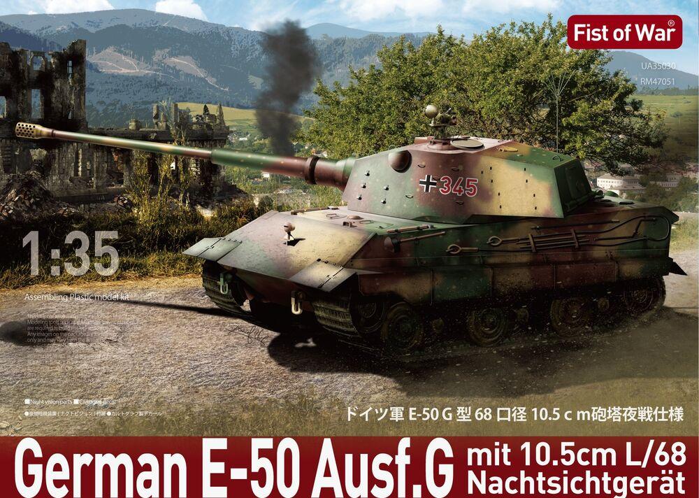 4589462470515 - Fist of War - German E50 AusfG with L68 105cm gun